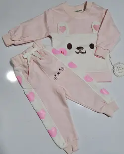 قیمت و خرید بلوز و شلوار الچی خرگوش گوش قلبی کد 95 - سیسمونی آقابزرگ