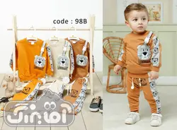 قیمت و خرید بلوز و شلوار الچی ببر love baby کد 98 - سیسمونی آقابزرگ
