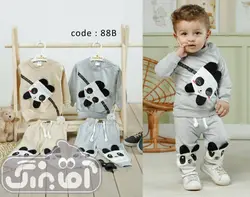 قیمت و خرید بلوز و شلوار الچی پاندا کد 88 - سیسمونی آقابزرگ