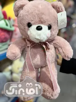 قیمت و خرید عروسک پولیشی خرس گل به سینه - سیسمونی آقابزرگ