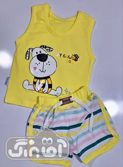 قیمت و خرید رکابی شلوارک سگ 915 باروک - سیسمونی آقابزرگ