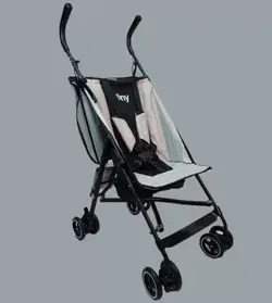 قیمت و خرید کالسکه عصایی دلیجان مدل تاینی Tiny نقره ای - سیسمونی آقابزرگ