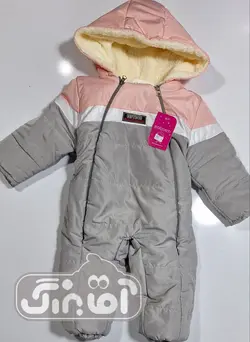 قیمت و خرید کاپشن سرهمی شایناکو دو رنگ طوسی - سیسمونی آقابزرگ