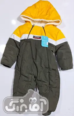 قیمت و خرید کاپشن سرهمی شایناکو دو رنگ سبز - سیسمونی آقابزرگ