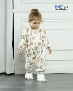 قیمت و خرید کاپشن سرهمی مخمل 1014-1015 بی بی لایف خرس کوچولو - سیسمونی آقابزرگ