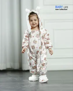 قیمت و خرید کاپشن سرهمی مخمل 1014-1015 بی بی لایف خرس کوچولو - سیسمونی آقابزرگ