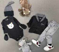 قیمت و خرید لباس تیکه ای مدل خرس ذغالی اس پی کو spco - سیسمونی آقابزرگ