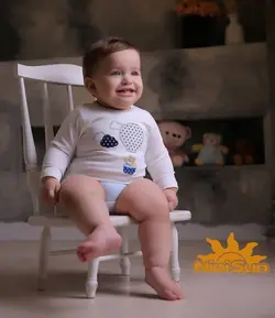 قیمت و خرید لباس تیکه ای مدل خرس و جوجه نی نی سان - سیسمونی آقابزرگ