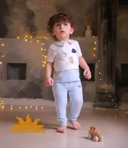 قیمت و خرید لباس تیکه ای مدل خرس و جوجه نی نی سان - سیسمونی آقابزرگ