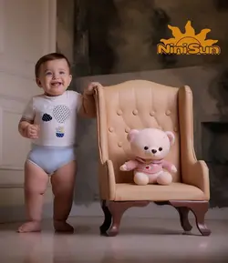 قیمت و خرید لباس تیکه ای مدل خرس و جوجه نی نی سان - سیسمونی آقابزرگ