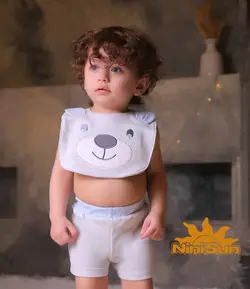 قیمت و خرید لباس تیکه ای مدل خرس و جوجه نی نی سان - سیسمونی آقابزرگ