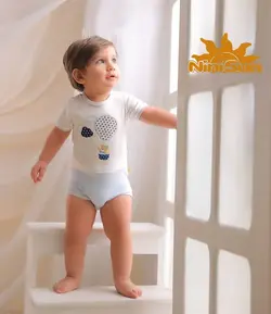 قیمت و خرید لباس تیکه ای مدل خرس و جوجه نی نی سان - سیسمونی آقابزرگ