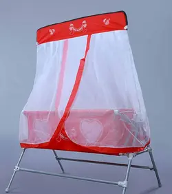 قیمت و خرید تخت و گهواره تاشو کودک پارادایس - سیسمونی آقابزرگ