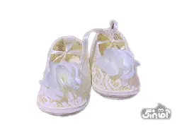 قیمت و خرید پاپوش دخترانه توری پوشکا - سیسمونی آقابزرگ