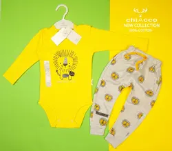 قیمت و خرید بادی و شلوار چیاکو طرح لیون - سیسمونی آقابزرگ