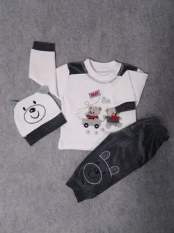 قیمت و خرید بلوز وشلوار 6806 گل ایران - سیسمونی آقابزرگ