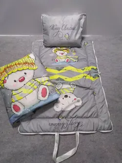 سرویس خواب مسافرتی چاپی پگاسوز طرح خرس شالگردنی