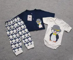 قیمت و خرید سه تیکه پنگوئن سرمه ای بی بی لایف 333 - سیسمونی آقابزرگ