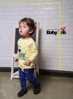 قیمت و خرید بلوز شلوار گورخر زرد بی بی وان کد 220 - سیسمونی آقابزرگ