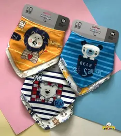 قیمت و خرید دستمال گردن 2 عدی سلام کوچولو - سیسمونی آقابزرگ