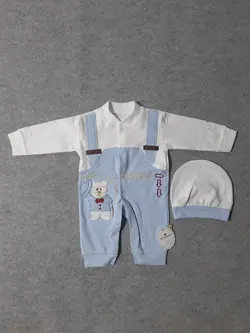 قیمت و خرید سرهمی خرس کلاه به دست 402 - سیسمونی آقابزرگ