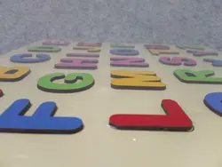 پازل حروف انگلیسی