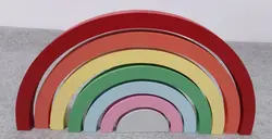 استند رومیزی طرح رنگین کمان