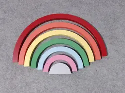 استند رومیزی طرح رنگین کمان