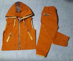 قیمت و خرید ژیله شلوار کتان 640 تاپ ست - سیسمونی آقابزرگ