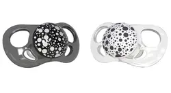 قیمت و خرید پستانک تویست شیک مدل کهکشان مجموعه 2 عددی +6ماه - سیسمونی آقابزرگ