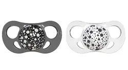 قیمت و خرید پستانک تویست شیک مدل کهکشان مجموعه 2 عددی +6ماه - سیسمونی آقابزرگ