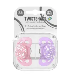 قیمت و خرید پستانک تویست شیک مدل کهکشان مجموعه 2 عددی +6ماه - سیسمونی آقابزرگ