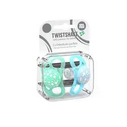 قیمت و خرید پستانک تویست شیک مدل کهکشان مجموعه 2 عددی +6ماه - سیسمونی آقابزرگ