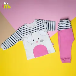 قیمت و خرید بلوز شلوار خرگوش 1152 مهتا - سیسمونی آقابزرگ