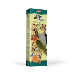 اسنک بادام زمینی و عسل مخصوص طوطی سانان کوچک 2 عددی Stix Sweet Parrocchetti - حیوان کالا