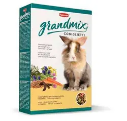 غذای خرگوش پادوان Grandmix Coniglietti کد 1890 - حیوان کالا
