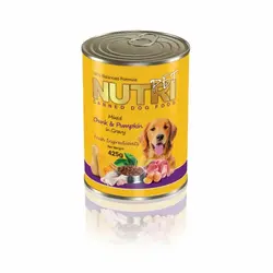 کنسرو چانک مرغ، گوشت قرمز و کدو تنبل مخصوص سگ ۴۲۵ گرم