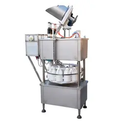 پرکن وایتکس سه نازل | دستگاه پرکن و دربند اتومات مواد اسیدی و شوینده