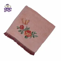 سرویس حوله پالتویی 5 تکه کاتن باکس مدل 3D Nakışlı کد 8575