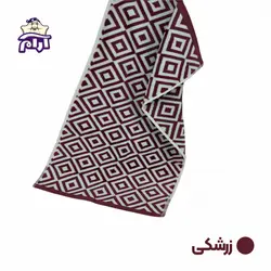 حوله دستی آذرریس مدل شاه مات سایز 80x40 سانتی متر