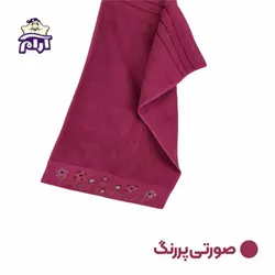 حوله دستی آذرریس مدل تافتینگ 1 سایز ۸۰x۴۰ سانتی متر