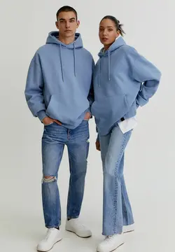 هودی ضخیم PULL&BEAR اسپرت کیفیت تضمینی کد ۲۳۷۰
