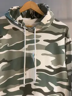 هودی چریکی ضخیم لانگ و لش تو کرک عالی🤩اسپرت  کد ۱۷۷۸