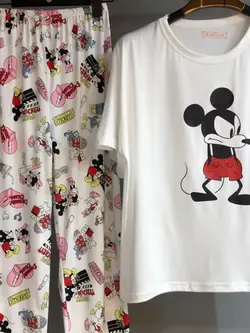 ست ۲تیکه تابستانه گیاهی کش کد 1478