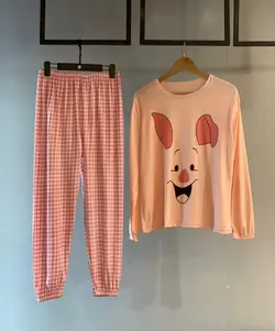 ست بهاره ۲تیکه پنبه کش کیفیت عالی کد1869