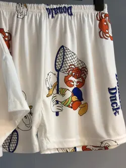 ست سه تیکه تابستانه کیفیت خوب پنبه کش کد 1981