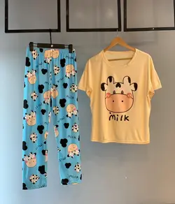 ست ۲تیکه گیاهی کیفیت عالی🤩 کد 2029