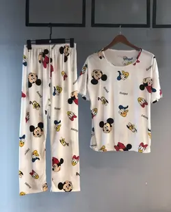 ست تابستانه کیفیت خوب پنبه کش کد1891