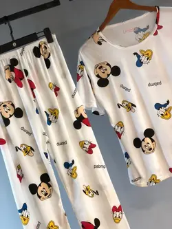 ست تابستانه کیفیت خوب پنبه کش کد1891