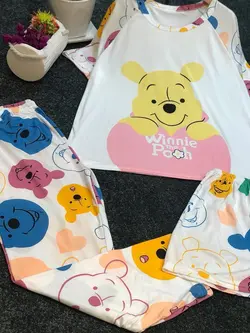 ست سه تیکه  پنبه کش کیفیت عالی🤩 کد 2034